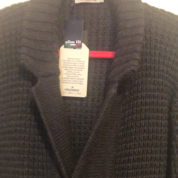 Men’s Black Shawl Collar Coleridge Sweater - Picture 4 of 8